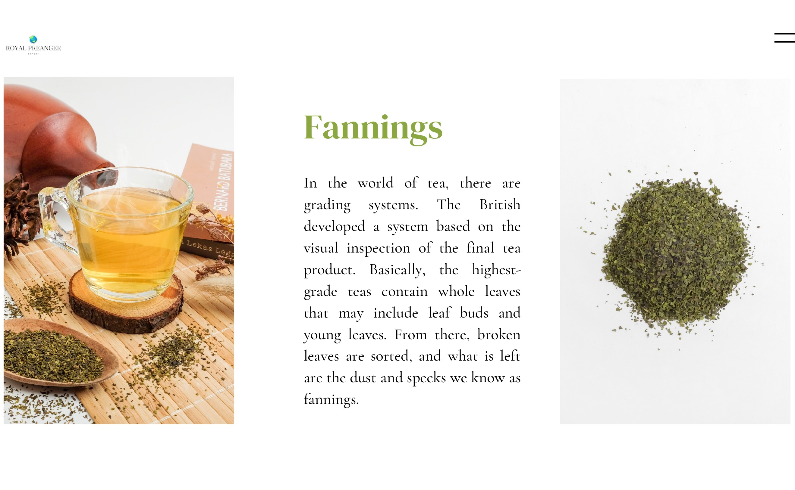 Green Tea - Fannings